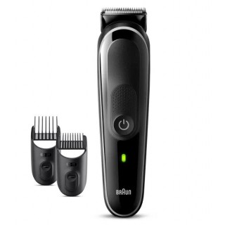 Braun | All-in-one trimmer | MGK3440 | Cordless | Number of length steps 13 | Black/Grey