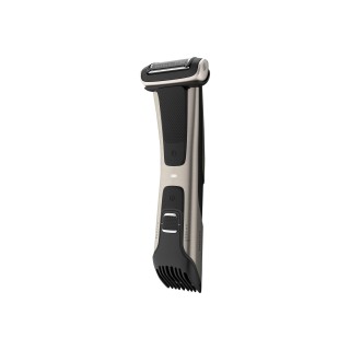 Philips | Showerproof body groomer | BG7025/15 | Body groomer | Number of length steps 5 | Black/Stainless