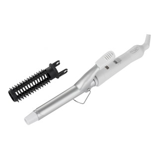 Hair Curling Iron | Adler | AD 2105 | Warranty 24 month(s) | Ceramic heating system | Barrel diameter 19 mm | Number of heating levels 1 | 25 W | White