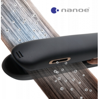 Panasonic | Hair Straightener | EH-PHS9KK825 Nanoe | Warranty 24 month(s) | Ceramic heating system | Ionic function | Display | Temperature (min)  °C | Temperature (max) 230 °C | Number of heating levels 5 | W | Black/Gold