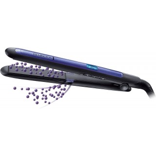 Remington Pro-Ion Hair Straightener | S7710 | Ceramic heating system | Ionic function | Display Digital | Temperature (min) 150 °C | Temperature (max) 230 °C | Blue/Black
