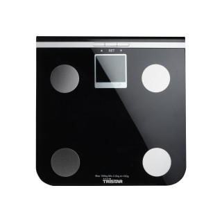 Scales | Tristar | Electronic | Maximum weight (capacity) 150 kg | Accuracy 100 g | Body Mass Index (BMI) measuring | Black