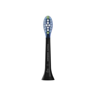 Philips | Interchangeable Sonic Toothbrush Heads | HX9042/33 Sonicare C3 Premium Plaque Defence | Heads | For adults and children | Number of brush heads included 2 | Number of teeth brushing modes Does not apply | Sonic technology | Black
