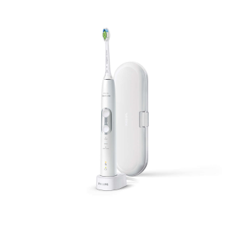 Philips | Sonicare ProtectiveClean 6100 Electric Toothbrush | HX6877/28 | Rechargeable | For adults | ml | Number of heads | Number of brush heads included 1 | Number of teeth brushing modes 3 | Sonic technology | White