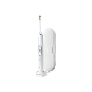 Philips | Sonicare ProtectiveClean 6100 Electric Toothbrush | HX6877/28 | Rechargeable | For adults | ml | Number of heads | Number of brush heads included 1 | Number of teeth brushing modes 3 | Sonic technology | White