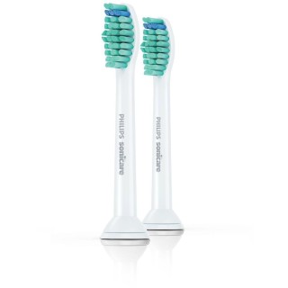 Philips | Standard Sonic toothbrush heads | HX6012/07 | Heads | For adults | Number of brush heads included 2 | Number of teeth brushing modes Does not apply