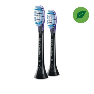 Philips | Standard Sonic Toothbrush Heads | HX9052/33 Sonicare G3 Premium Gum Care | Heads | For adults and children | Number of brush heads included 2 | Number of teeth brushing modes Does not apply | Black