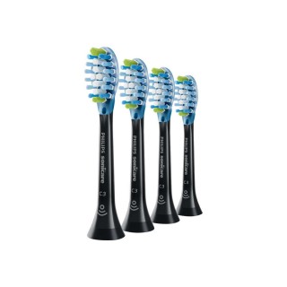Philips | Toothbrush Heads | HX9044/33 Sonicare C3 Premium Plaque | Heads | For adults | Number of brush heads included 4 | Number of teeth brushing modes Does not apply | Sonic technology | Black