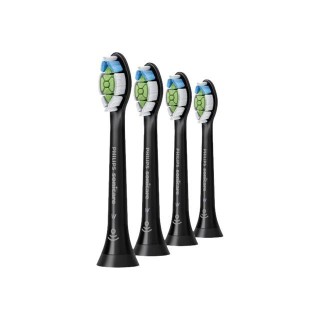 Philips | HX6064/11 | Toothbrush replacement | Heads | For adults | Number of brush heads included 4 | Number of teeth brushing modes Does not apply | Black
