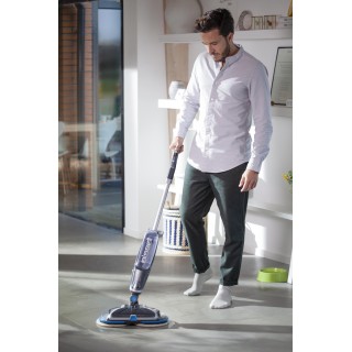 Mop | SpinWave | Cordless operating | Washing function | Operating time (max) 20 min | Lithium Ion | 18 V | Blue/Titanium
