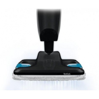 TEFAL Steam Power Handstick Mop | VP6555 | Corded operating | Washing function | Power 1200 W | Black/Light Blue