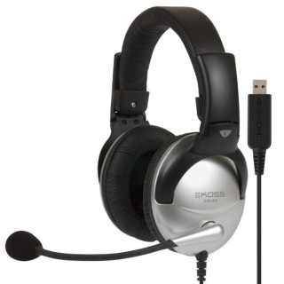 Koss | Gaming headphones | SB45 USB | Wired | On-Ear | Microphone | Noise canceling | Silver/Black