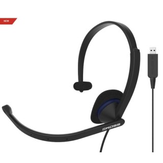 Koss | Headphones | CS195 USB | Wired | On-Ear | Microphone | Black