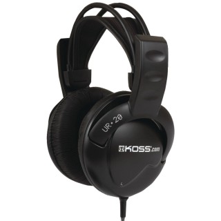 Koss | Headphones DJ Style | UR20 | Wired | On-Ear | Noise canceling | Black