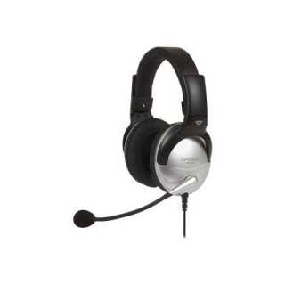 Koss | SB45 | Headphones | Wired | On-Ear | Microphone | Noise canceling | Silver/Black