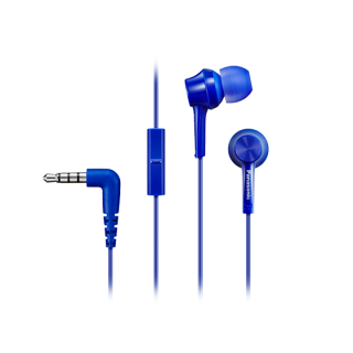 Panasonic | Canal type | RP-TCM115E-A | Wired | In-ear | Microphone | Blue