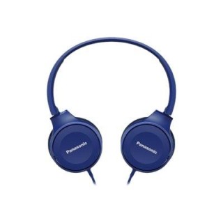 Panasonic | RP-HF100ME-A | Overhead Stereo Headphones | Wired | Over-ear | Microphone | Blue