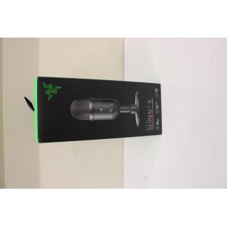 SALE OUT.  | Razer | Streaming Microphone | Seiren V2 X | USED AS DEMO | Black