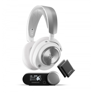 Noise canceling | Wireless | SteelSeries | Gaming Headset | Arctis Nova Pro | Bluetooth | Over-Ear | White
