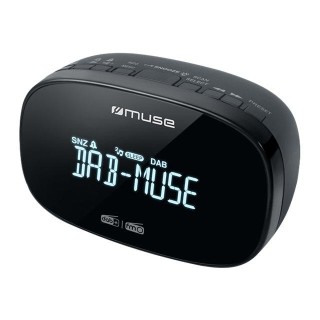 Muse | DAB+/FM Dual Alarm Clock Radio | M-150 CDB | Alarm function | AUX in | Black