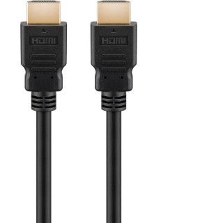 Goobay | High Speed HDMI Cable with Ethernet | Black | HDMI male (type A) | HDMI male (type A) | HDMI to HDMI | 15 m