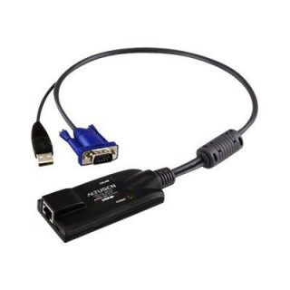 Aten | USB VGA KVM Adapter | 1 x RJ-45 Female