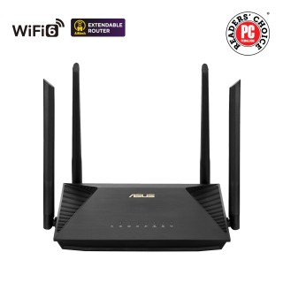 Wi-Fi 6 Wireless Dual Band Gigabit Router | RT-AX1800U | 802.11ax | Ethernet LAN (RJ-45) ports 3 | Mesh Support No | MU-MiMO Yes | No mobile broadband | Antenna type External | 1xUSB
