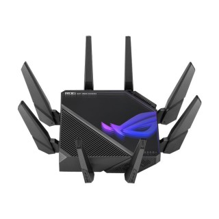Wifi 6 802.11ax Quad-band Gigabit Gaming Router | ROG GT-AXE16000 Rapture | 802.11ax | 1148+4804+4804+48004 Mbit/s | 10/100/1000 Mbit/s | Ethernet LAN (RJ-45) ports 4 | Mesh Support Yes | MU-MiMO Yes | No mobile broadband | Antenna type Ext