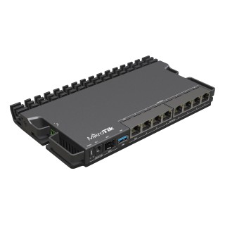 RouterBOARD | RB5009UPr+S+IN | No Wi-Fi | 10/100 Mbps (RJ-45) ports quantity | 10/100/1000 Mbit/s | Ethernet LAN (RJ-45) ports 7 | Mesh Support No | MU-MiMO No | No mobile broadband