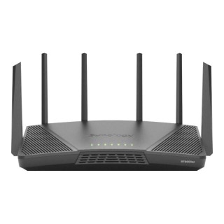 Synology RT6600ax Ultra-fast and Secure Wireless Router for Homes | Ultra-fast and Secure Wireless Router for Homes | RT6600ax | 802.11ax | 4800  Mbit/s | Mbit/s | Ethernet LAN (RJ-45) ports 5 | Mesh Support No | MU-MiMO Yes | No mobile bro