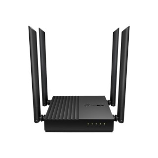 AC1200 Wireless MU-MIMO Wi-Fi Router | Archer C64 | 802.11ac | 867+400 Mbit/s | Mbit/s | Ethernet LAN (RJ-45) ports 4 | Mesh Support No | MU-MiMO Yes | No mobile broadband | Antenna type 4 x Fixed