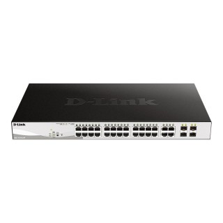 D-Link | DGS-1210 Series Smart Managed Gigabit Switches | DGS-1210-24P | Managed L2 | Desktop/Rackmountable | 10/100 Mbps (RJ-45) ports quantity | 1 Gbps (RJ-45) ports quantity | SFP ports quantity | PoE ports quantity | PoE+ ports quantity