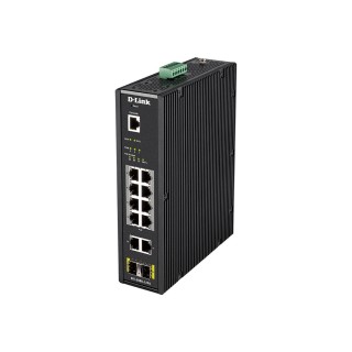 D-LINK DIS-200G-12PS L2 Managed Industrial Switch with 10 10/100/1000Base-T and 2 1000Base-X SFP ports | D-Link | Switch | DIS-200G-12PS | Managed L2 | Wall mountable | 60 month(s)