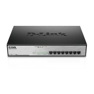 D-Link | Switch | DGS-1008MP | Unmanaged | Rack mountable | 1 Gbps (RJ-45) ports quantity 8 | PoE ports quantity 8 | Power supply type Single | 24 month(s)