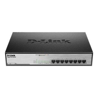 D-Link | Switch | DGS-1008MP | Unmanaged | Rack mountable | 1 Gbps (RJ-45) ports quantity 8 | PoE ports quantity 8 | Power supply type Single | 24 month(s)