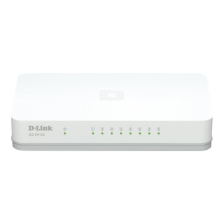 D-Link | Switch | GO-SW-8G/E | Unmanaged | Desktop | 10/100 Mbps (RJ-45) ports quantity | 1 Gbps (RJ-45) ports quantity 8 | SFP ports quantity | PoE ports quantity | PoE+ ports quantity | Power supply type | month(s)