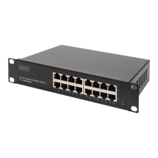 Digitus | 16-port Gigabit Ethernet Switch | DN-80115 | Unmanaged | Rackmountable | Power supply type Internal