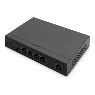 Digitus | 4 Port Gigabit PoE Switch | DN-95330-1 | Unmanaged | Desktop