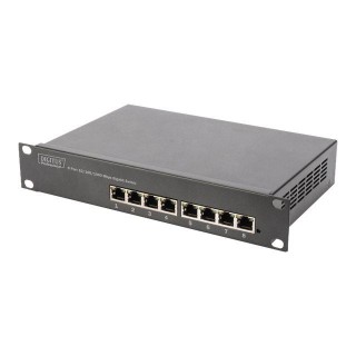 Digitus | 8-port Gigabit Ethernet Switch | DN-80114 | Unmanaged | Rackmountable | Power supply type Internal
