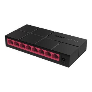 Mercusys | Switch | MS108G | Unmanaged | Desktop | 10/100 Mbps (RJ-45) ports quantity | 1 Gbps (RJ-45) ports quantity | SFP ports quantity | PoE ports quantity | PoE+ ports quantity | Power supply type External | month(s)