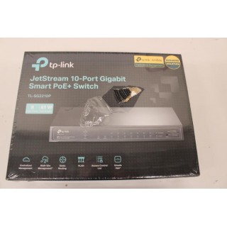 SALE OUT.  | Switch | TL-SG2210P | Web Managed | Desktop | SFP ports quantity 2 | PoE ports quantity 8 | Power supply type External | 36 month(s) | DAMAGED PACKAGING
