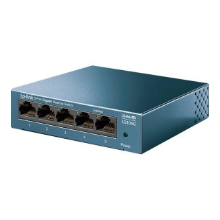 TP-LINK | Desktop Network Switch | LS105G | Unmanaged | Desktop | 1 Gbps (RJ-45) ports quantity | SFP ports quantity | PoE ports quantity | PoE+ ports quantity | Power supply type External | month(s)
