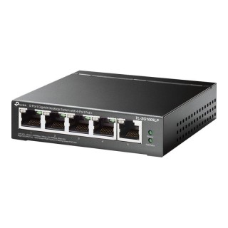 TP-LINK | Switch | TL-SG1005LP | Unmanaged | Desktop | PoE+ ports quantity 4 | Power supply type External