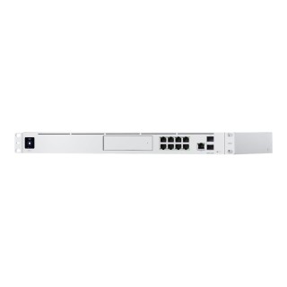 Ubiquiti | UniFi Multi-Application System with 3.5" HDD Expansion and 8 Port Switch | UDM-Pro | Web managed | Rackmountable | 10/100 Mbps (RJ-45) ports quantity | 1 Gbps (RJ-45) ports quantity | SFP+ ports quantity 1 x 1/10G SFP+ LAN