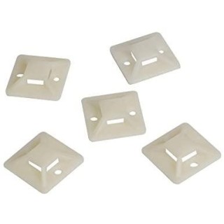 Logilink | Cable Tie Mounts 20x20 mm | KAB0042 | Self-adhesive