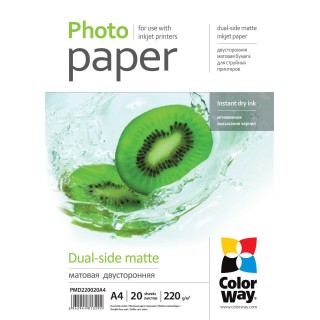 220 g/m² | A4 | Matte Dual-Side Photo Paper
