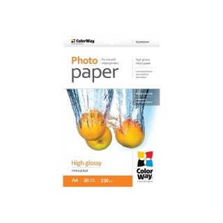 Photo Paper 20 pc. | PG230020A4 | 230 g/m² | A4 | Glossy