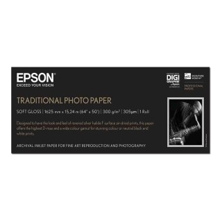 Traditional Photo Paper (64" x 15 m) | C13S045107 | 300 g/m² | Photo Paper
