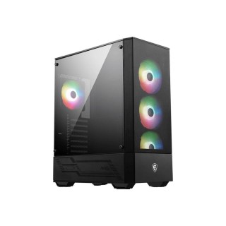 MSI | PC Case | MAG FORGE 112R | Side window | Black | Mid-Tower | Power supply included No | ATX