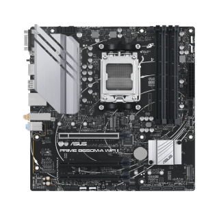 Asus | PRIME B650M-A WIFI II | Processor family AMD | Processor socket AM5 | DDR5 DIMM | Memory slots 4 | Supported hard disk drive interfaces 	SATA